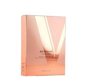 Антивікова ліфтинг-маска з гідролізованим колагеном - Age reviving lifting mask (4pcs) 00-00000772 фото